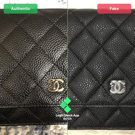 chanel woc real vs fake honey brown|chanel woc bag.